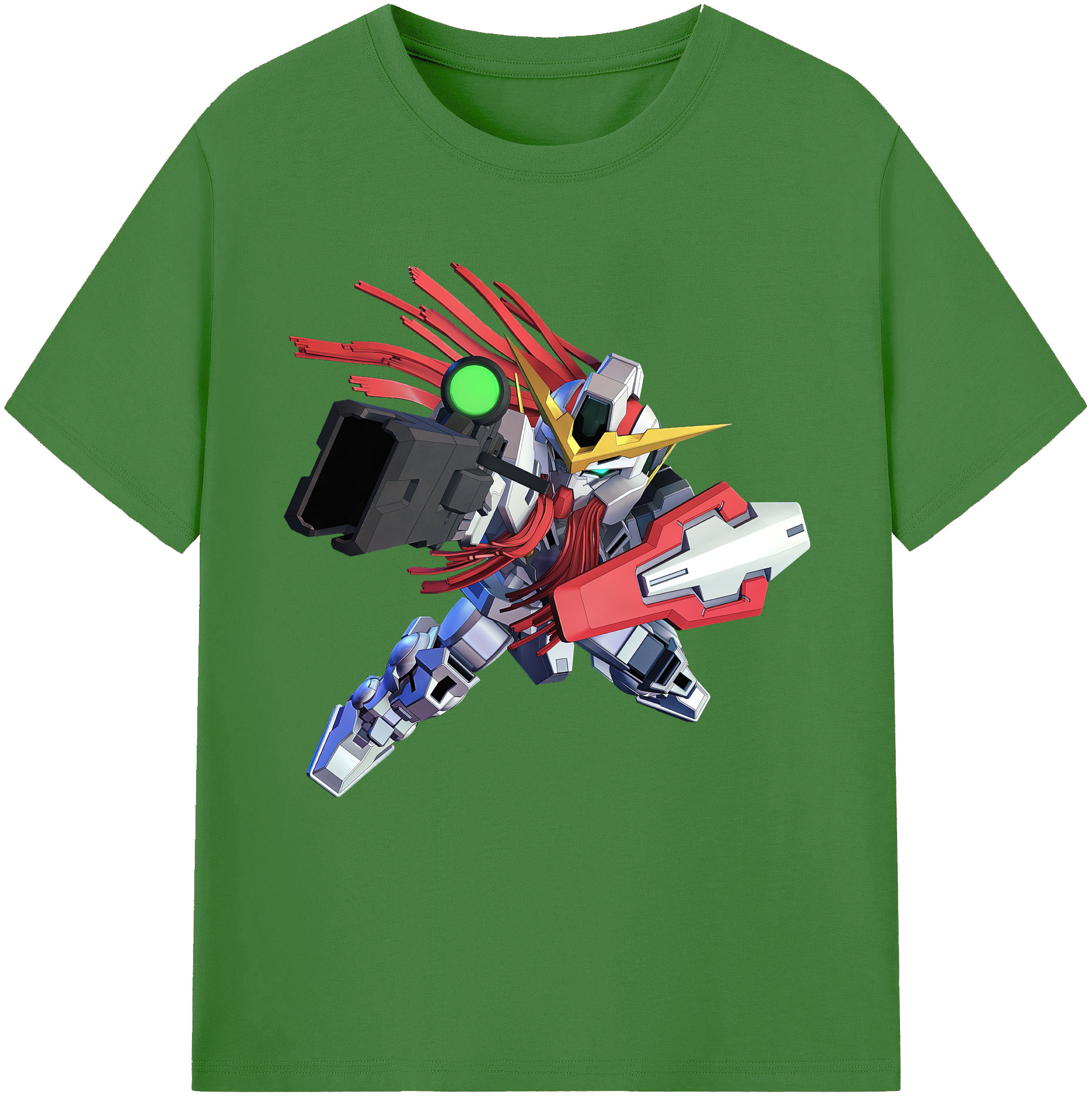 （画像用） 機動戦士ガンダム Mobile Suit Gundam レディースカジュアルプリントTシャツ（綿100％）